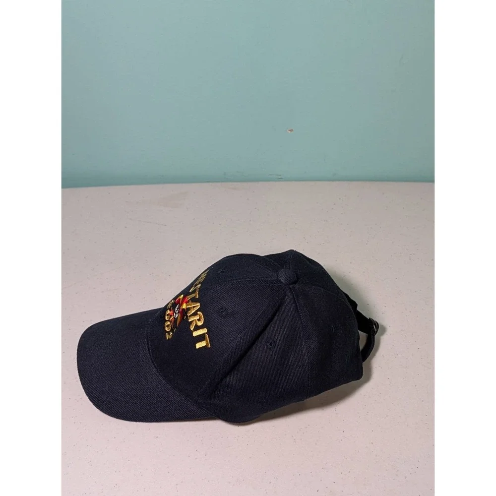 Mestarit 2002 Strap Back Adjustable Hat Embroidered Blue Vintage